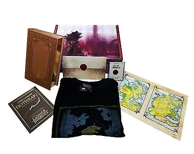 Buy Game Of Thrones 20th Anniversary Collectible Gift Box W/ Book | Large Shirt • 26.59£