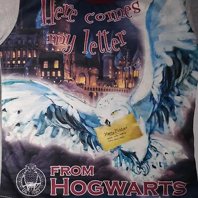 Buy Girls Harry Potter Pyjamas - Size 5-6 Years - 'Letter' Design • 3.99£
