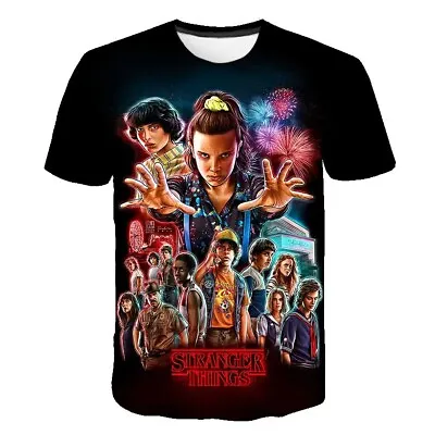 Buy Stranger Things Eleven Tshirt Adults Mens Womens Boys Girls Brand New T-shirt • 12£
