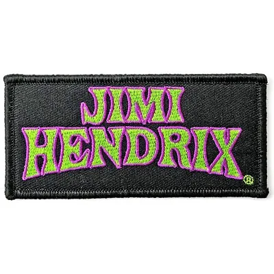 Buy JIMI HENDRIX Iron-On Standard Patch: ARCHED LOGO: Official Merch Jimmy Fan Gift • 4.30£