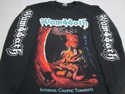 Buy WOMBBATH Internal Caustic Torment LONG SLEEVE XTRA-LARGE EXCRUCIATE EPITAPH • 27.60£