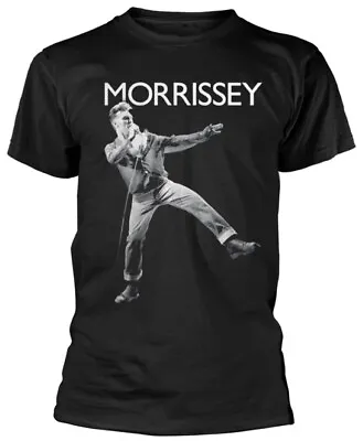 Buy Morrissey Kick Black T-Shirt OFFICIAL • 13.79£