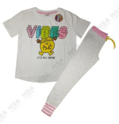 Buy Ladies Mr Men Little Miss Sunshine Vibes Long Pyjamas Nightwear World Book Day • 15.99£