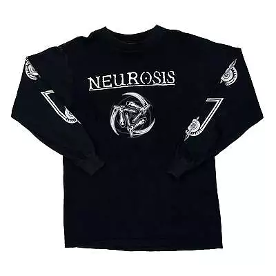 Buy Vintage 90’s Tultex NEUROSIS Sludge Heavy Metal Band Long Sleeve T-Shirt Large • 199.99£