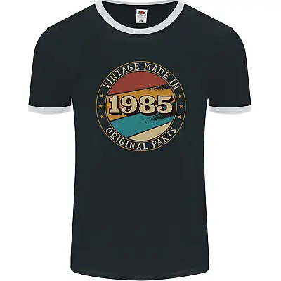 Buy 39th Birthday Vintage Made In 1985 Mens Ringer T-Shirt FotL • 10.99£