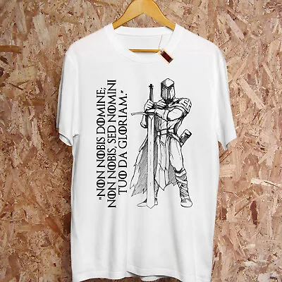 Buy Knights Templar T-Shirt Sketched Crusader Teutonic Creed St George Gift S-5XL • 11.95£