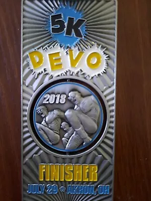 Buy Devo 5k Run 2019 Official  Here To Go Metal  Official Band Merch • 94.50£