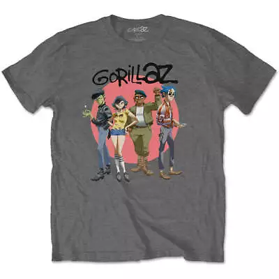 Buy SALE Gorillaz | Official Band T-shirt | Group Circle Rise • 14.95£