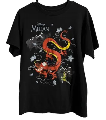 Buy DISNEY Mulan Dragon Mushu T-Shirt Size M • 15.99£