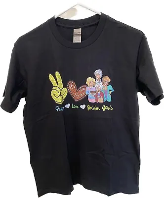 Buy Golden Girls Tshirt Peace Love Golden Girls T-Shirt • 9.35£