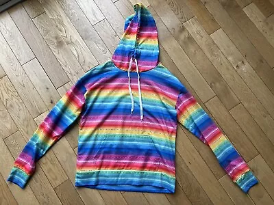 Buy Rainbow Coloured Hoodie Size S • 4.99£