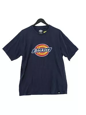 Buy Dickies Men's T-Shirt XL Blue Graphic 100% Other Basic • 12.20£