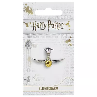 Buy Harry Potter Silver Plated Charm Golden Snitch Birthday Gift Official Product • 9.99£