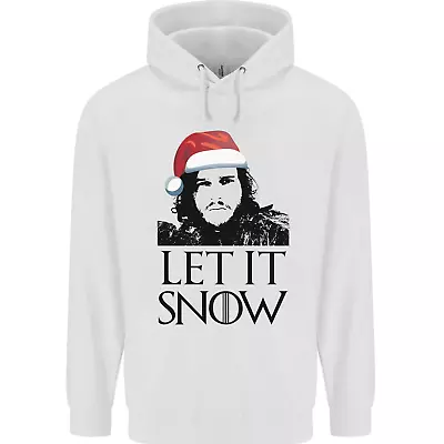 Buy Xmas Let It Snow Funny Christmas Mens 80% Cotton Hoodie • 19.99£