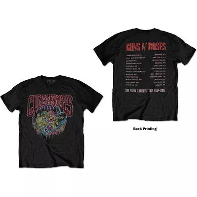 Buy Guns N' Roses Illusion Tour Official Tee T-Shirt Mens • 17.13£