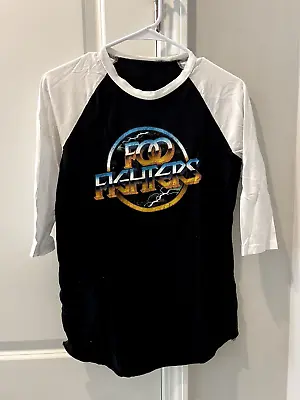 Buy Rare Foo Fighters Concert Tee Women's Baseball Shirt Small • 3.96£
