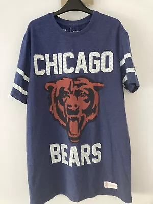 Buy Men’s Clothing Size Medium NFL Chicago Bears Top/T-Shirt Team Apparel • 3.99£