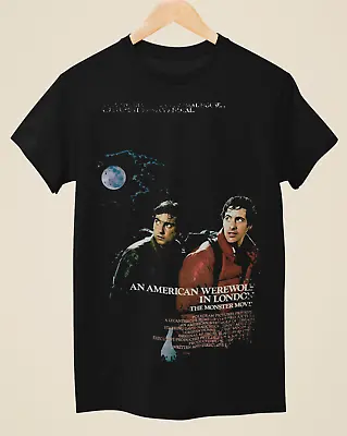 Buy An American Werewolf In London - Movie Poster Inspired Unisex Black T-Shirt • 14.99£