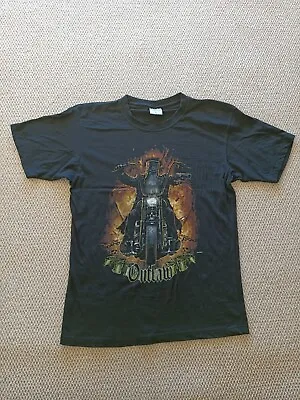Buy Ned Kelly Outlaw Rider Design T-shirt Size Large Black Short Sleeve Motorcycle  • 6.82£