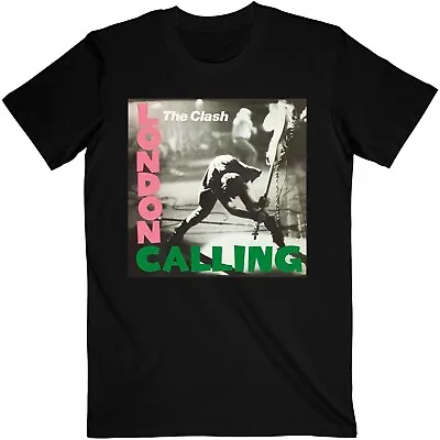 Buy THE CLASH UNISEX T-SHIRT: LONDON CALLING LARGE Only • 16.99£