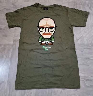Buy Breaking Bad T-shirt Mens Small Green Gildan Heisenberg Plastic Head Cotton • 9.49£