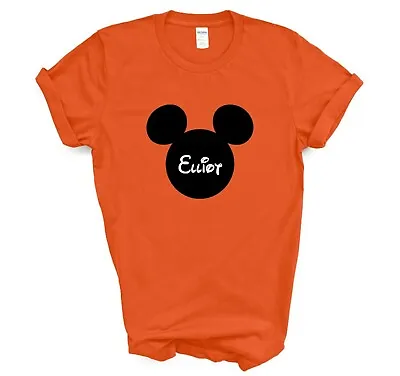 Buy Personalised Name Mickey Mouse T-Shirt. Boys Disney Inspired Disneyland TShirt • 9.99£