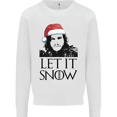Buy Xmas Let It Snow Funny Christmas Kids Sweatshirt Jumper • 15.99£