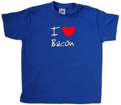 Buy I Love Heart Bacon Kids T-Shirt • 7.99£