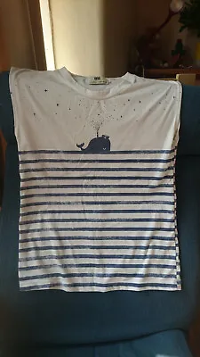 Buy Whale T-shirt, Sleeveless, Size S • 3.49£