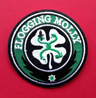 Buy Flogging Molly Iron Or Sew On Quality Embroidered Patch Uk Seller • 3.99£