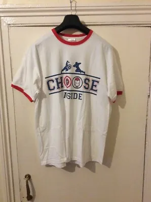 Buy Marvel Men's Civil War Team Choose A Side Ringer T-Shirt Size Xxl • 10£