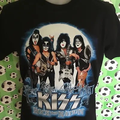 Buy Medium Kiss 2004 Rock The Nation Tour T Shirt • 40£