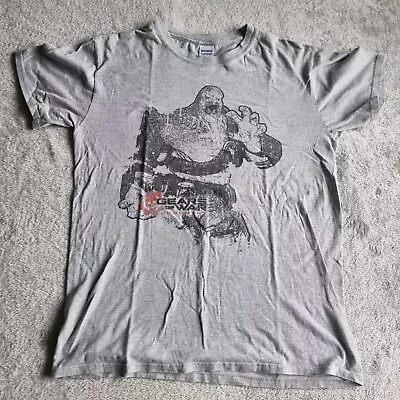 Buy Gears Of War Promo T-shirt Size Medium Gildan Grey Xbox Gamer Tee • 14.99£