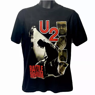 Buy U2 ~ Band Merch ~ Rattle And Hum ~ T Shirt ~ Size M  • 7.58£