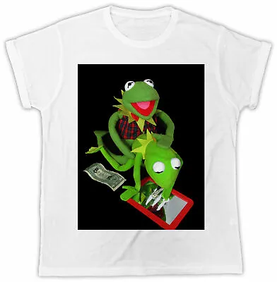 Buy Kermit Muppet Cocaine Sex T-shirt Tv Movie Poster Unisex Cool Funny Tee Retro • 5.99£