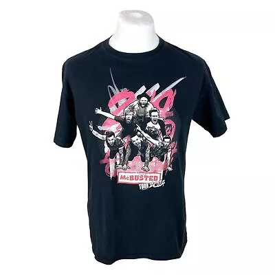 Buy Mc Busted T Shirt Large Black Tour T Shirt Pop Punk Music Concert T Shirt • 22.50£