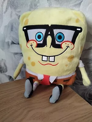 Buy Spongebob Squarepants Glasses 30cm Soft Toy Plush Offical Merch Nickelodeon • 9.99£