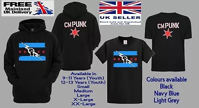 Buy Unofficial CM Punk Adult Hoodie And T Shirt Best In The World WWE ECW AEW • 15£