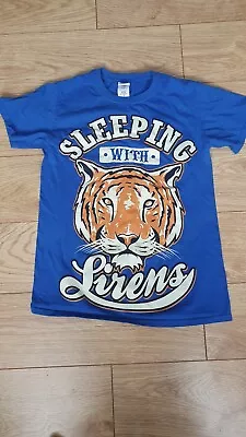 Buy ❤Sleeping With Sirens RARE SWS Tshirt Blue Small S❤ • 15£