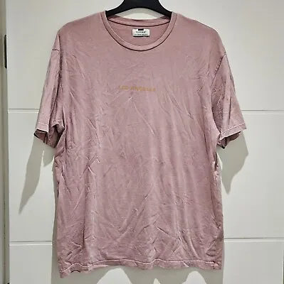 Buy Topman Pink 'Los Angeles' T-Shirt - Medium • 1£