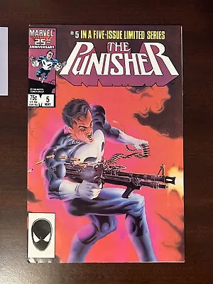 Buy The Punisher #5 Limited Series VF-NM Marvel Comics 1986 - Mike Zeck Cover • 11.84£