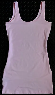 Buy Primark Vest Top Ladies Girls Long Cami Dress Stretch Strap Pink Size 10 To 14 • 14.99£