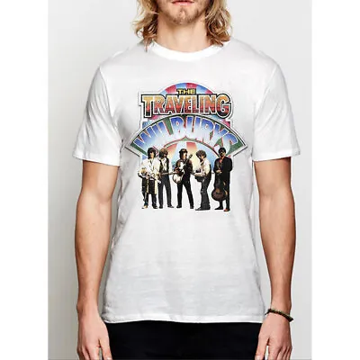 Buy The Traveling Wilburys Band Photo Official Tee T-Shirt Mens Unisex • 15.99£