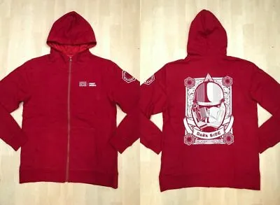 Buy Officially Licensed Star Wars Red Hoodie First Order Sweatshirt Size Medium • 12.50£