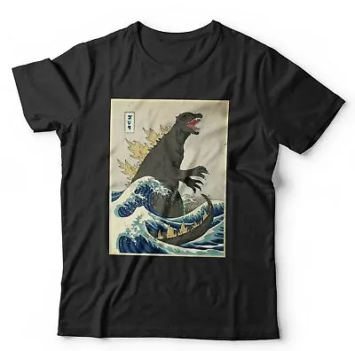 Buy God-zilla Off Kanagawa Tshirt Unisex & Kids - Retro, Vintage,  • 13.99£
