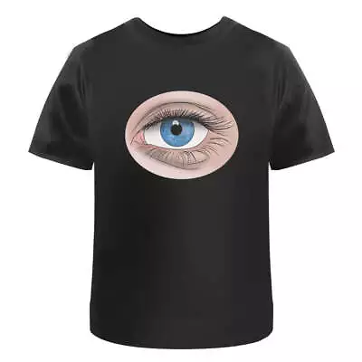 Buy 'Open Blue Eye' Men's / Women's Cotton T-Shirts (TA037901) • 11.99£