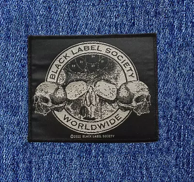 Buy Black Label Society - Skulls   Sew On Woven Patch Official Band Merch • 4.75£