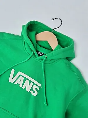 Buy VANS Original Classic Green Hoodie Boy Girl Unisex Teens Skater-Style UK Size L • 35£