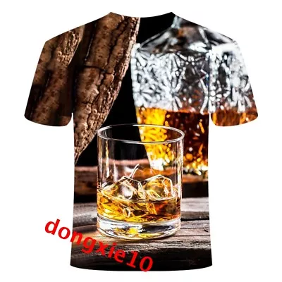 Buy Mens Womens JackDaniel Whisky T-shirt Casual Short Sleeve Tee Tops Pullover Gift • 11.90£