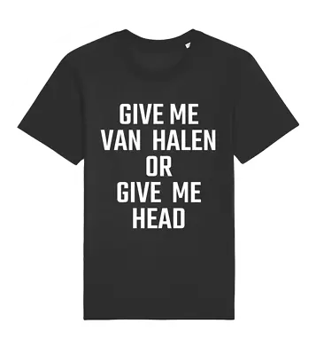 Buy Van Halen Or Head Shirt (vintage Style) David Lee Roth • 20£